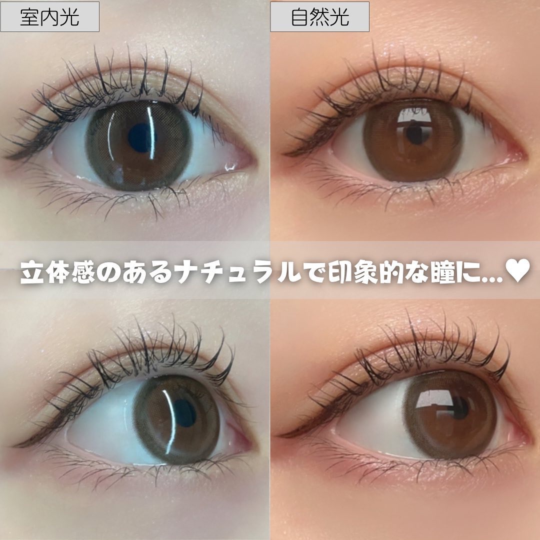 MOLAK 1day ブラウンバニー/MOLAK/ワンデー（１DAY）カラコンを使ったクチコミ（3枚目）