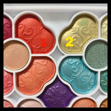 アイカラーパレット/ティアラガール/アイシャドウパレットを使ったクチコミ(3枚目)