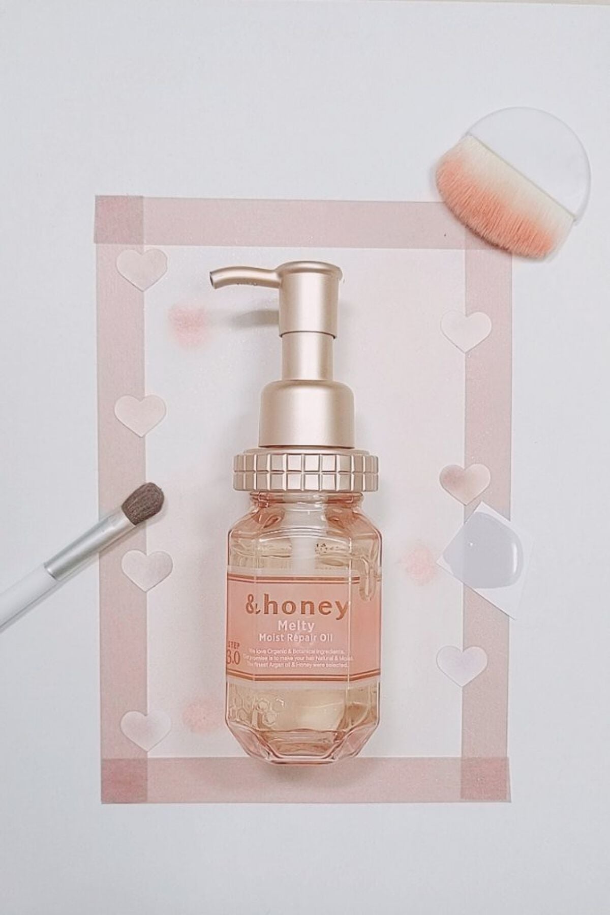 &honey メルティ モイストリペア ヘアオイル 3.0/&honey/ヘアオイルを使ったクチコミ(2枚目)