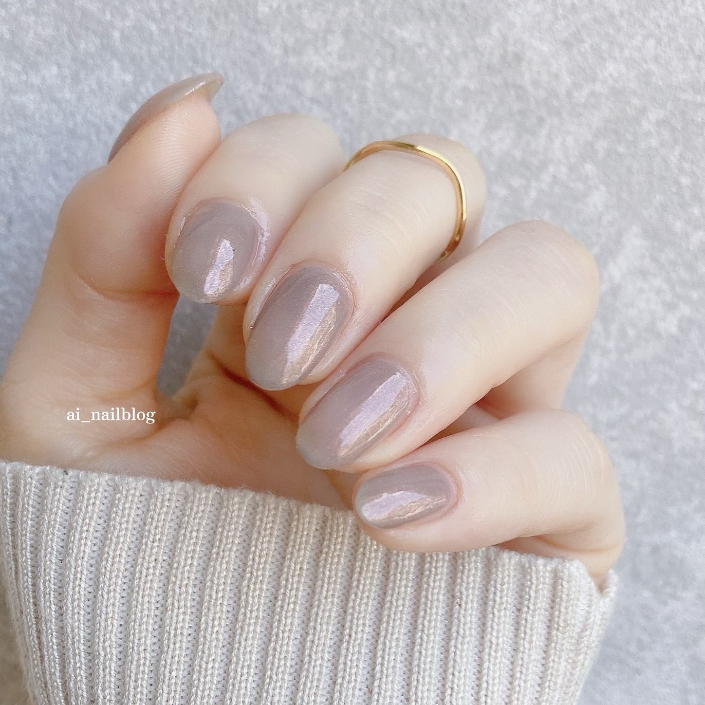 ジーニッシュ No.133 アンバームスク/ジーニッシュマニキュア/マニキュアを使ったクチコミ（2枚目）