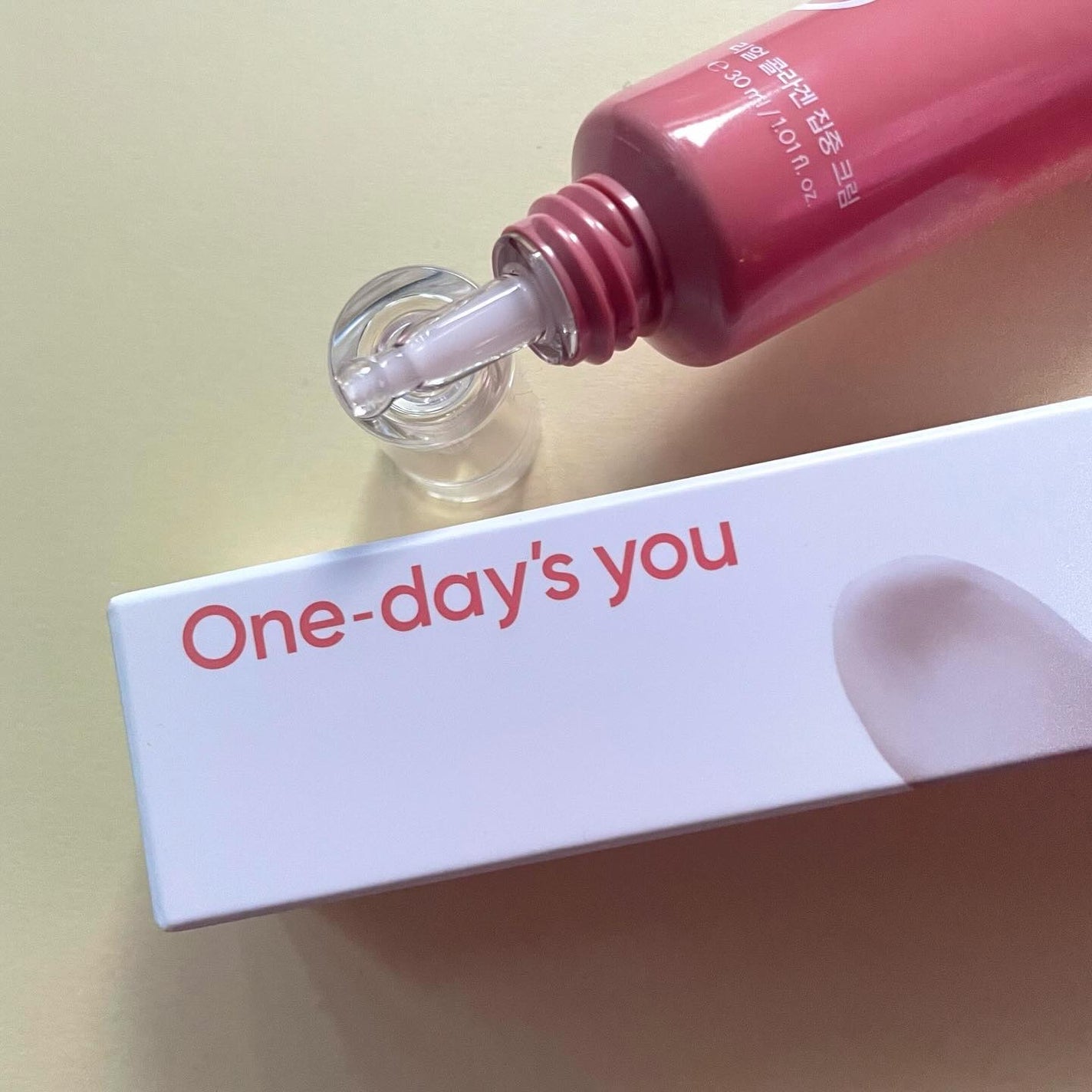 リアルコラーゲンインテンスクリーム /One-day's you/フェイスクリームを使ったクチコミ(2枚目)