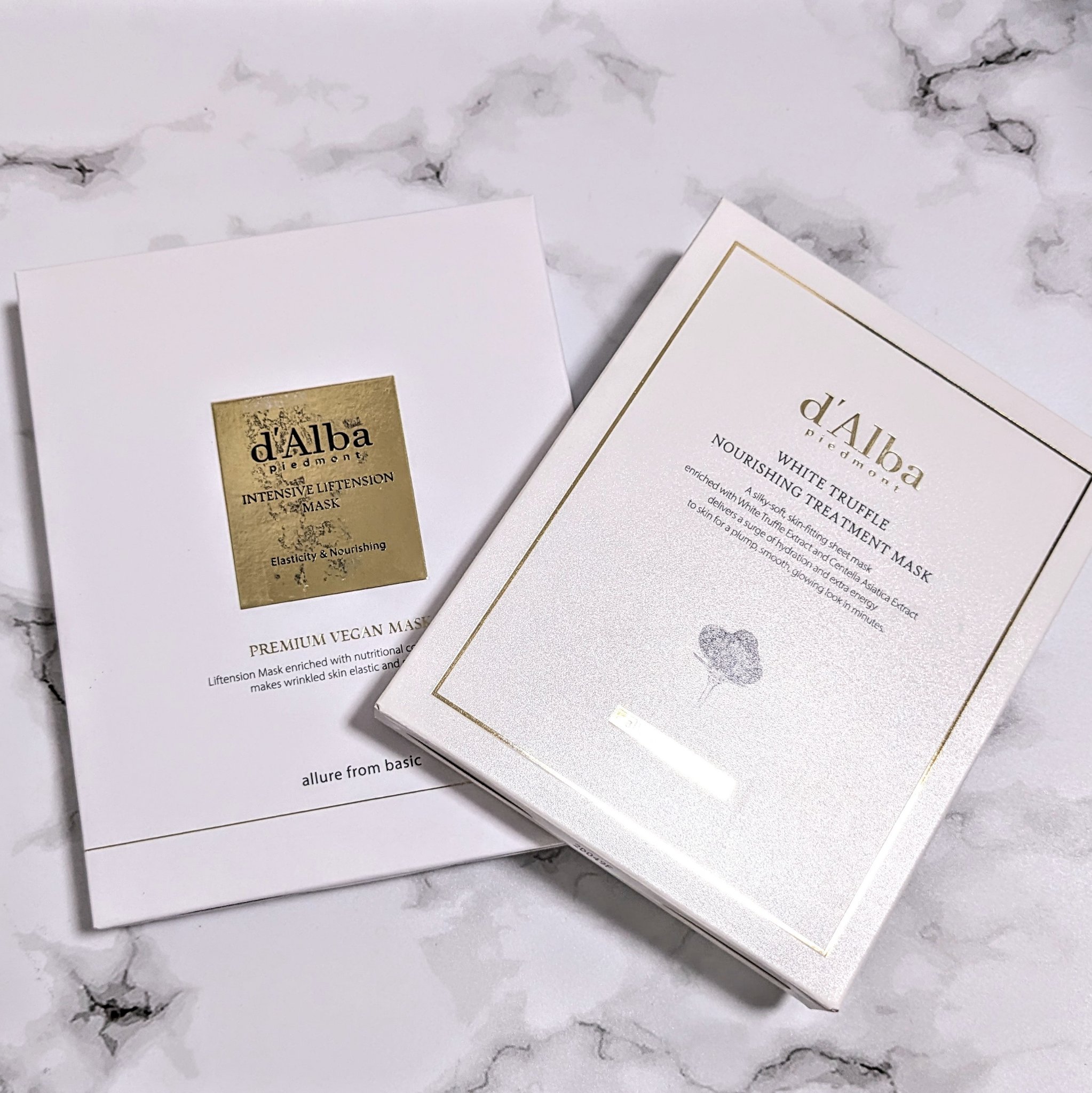 ホワイトトリュフナリシングトリートメントマスク/ダルバ/シートマスク・パックを使ったクチコミ（1枚目）