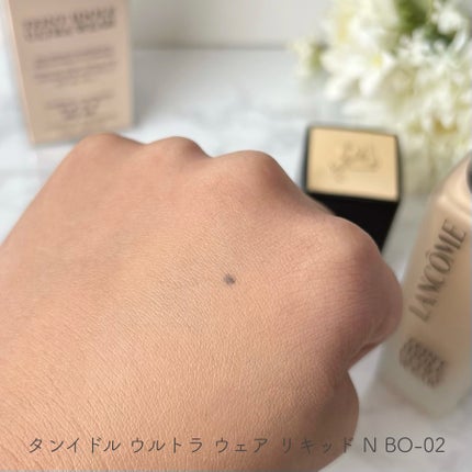 タンイドル ウルトラ ウェア リキッド N/LANCOME/リキッドファンデーションを使ったクチコミ(3枚目)