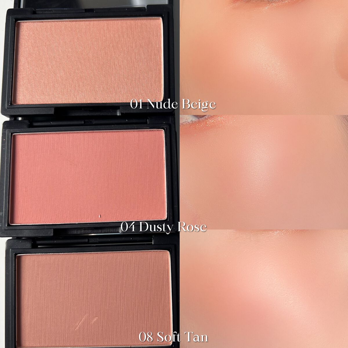 ピュア チーク カラー/heme/パウダーチークを使ったクチコミ(7枚目)