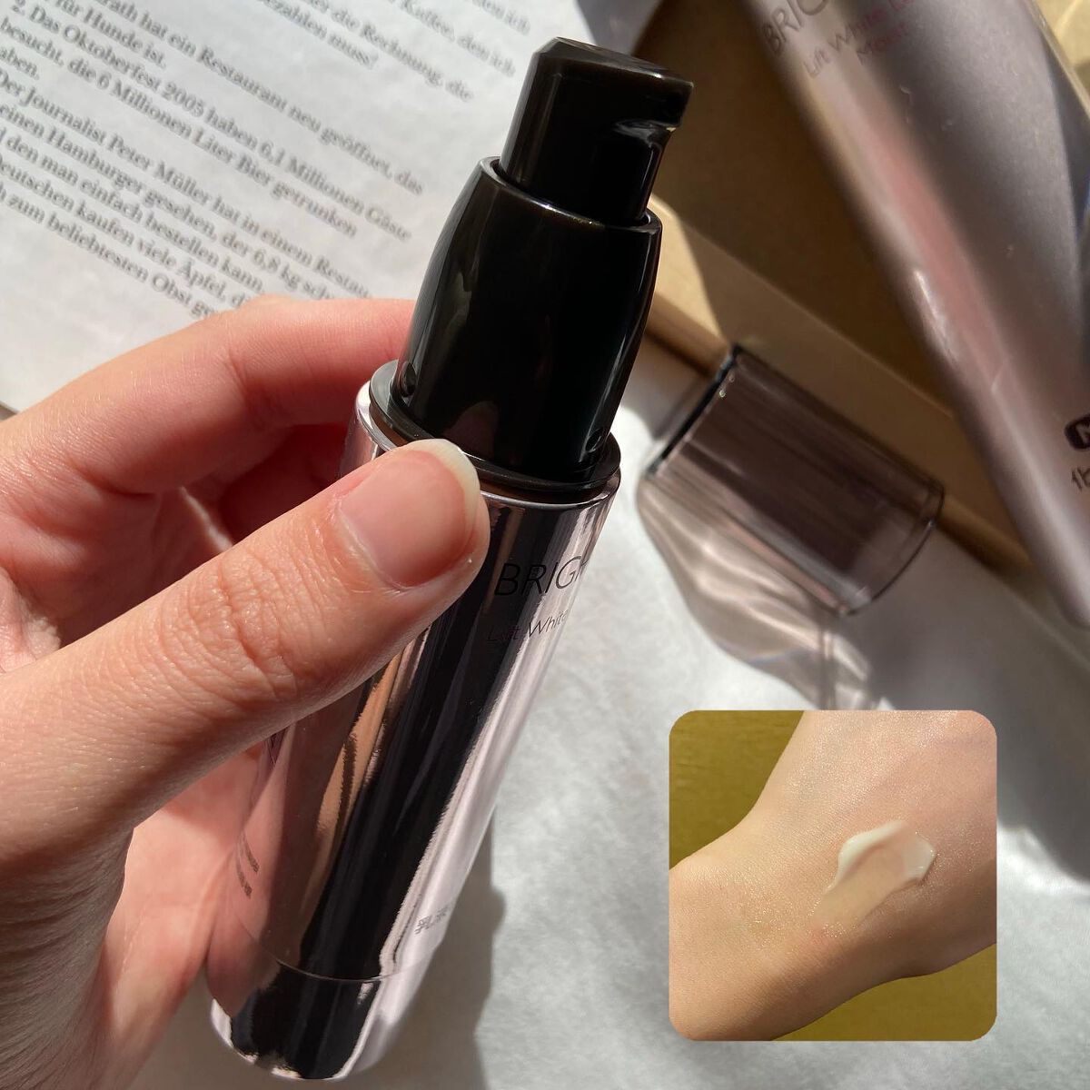 リフトホワイト パーフェクション/BRIGHTAGE/美容液を使ったクチコミ(3枚目)