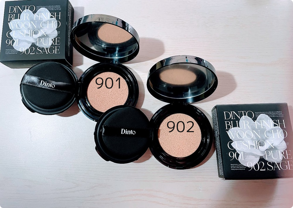 ブラーフィニッシュ雲楚クッション/Dinto/クッションファンデーションを使ったクチコミ(3枚目)