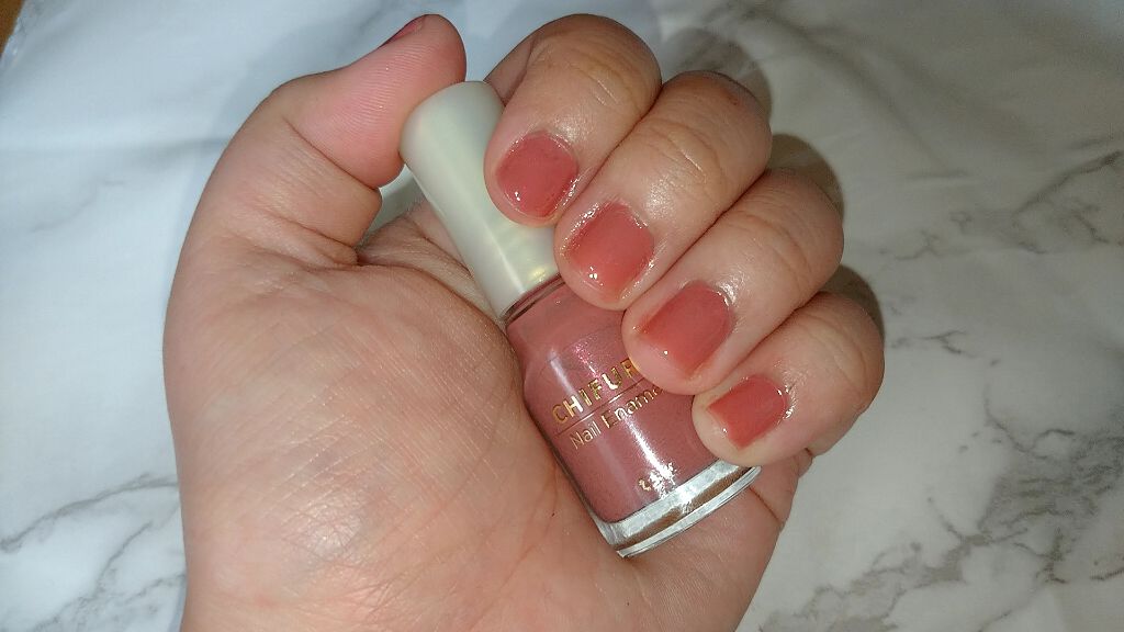 ネイル エナメル/ちふれ/マニキュアを使ったクチコミ（2枚目）