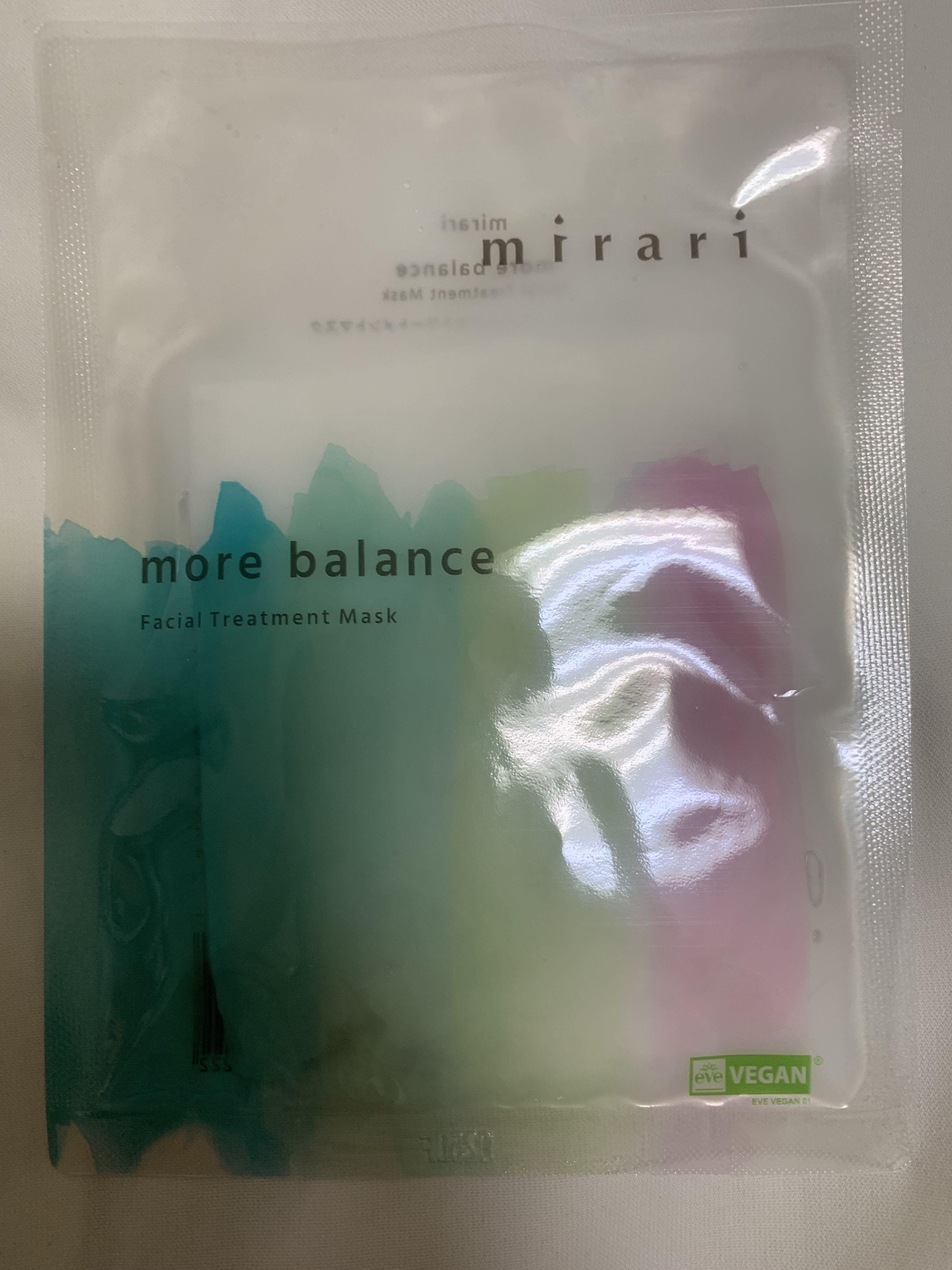 more balance Facial Treatment Mask/mirari/シートマスク・パックを使ったクチコミ（1枚目）