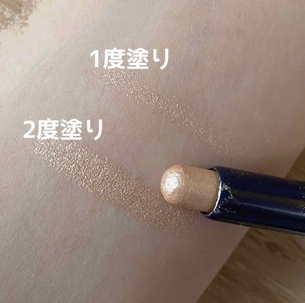 キラキラ アイシャドウ/ETUDE/スティックアイシャドウを使ったクチコミ(3枚目)