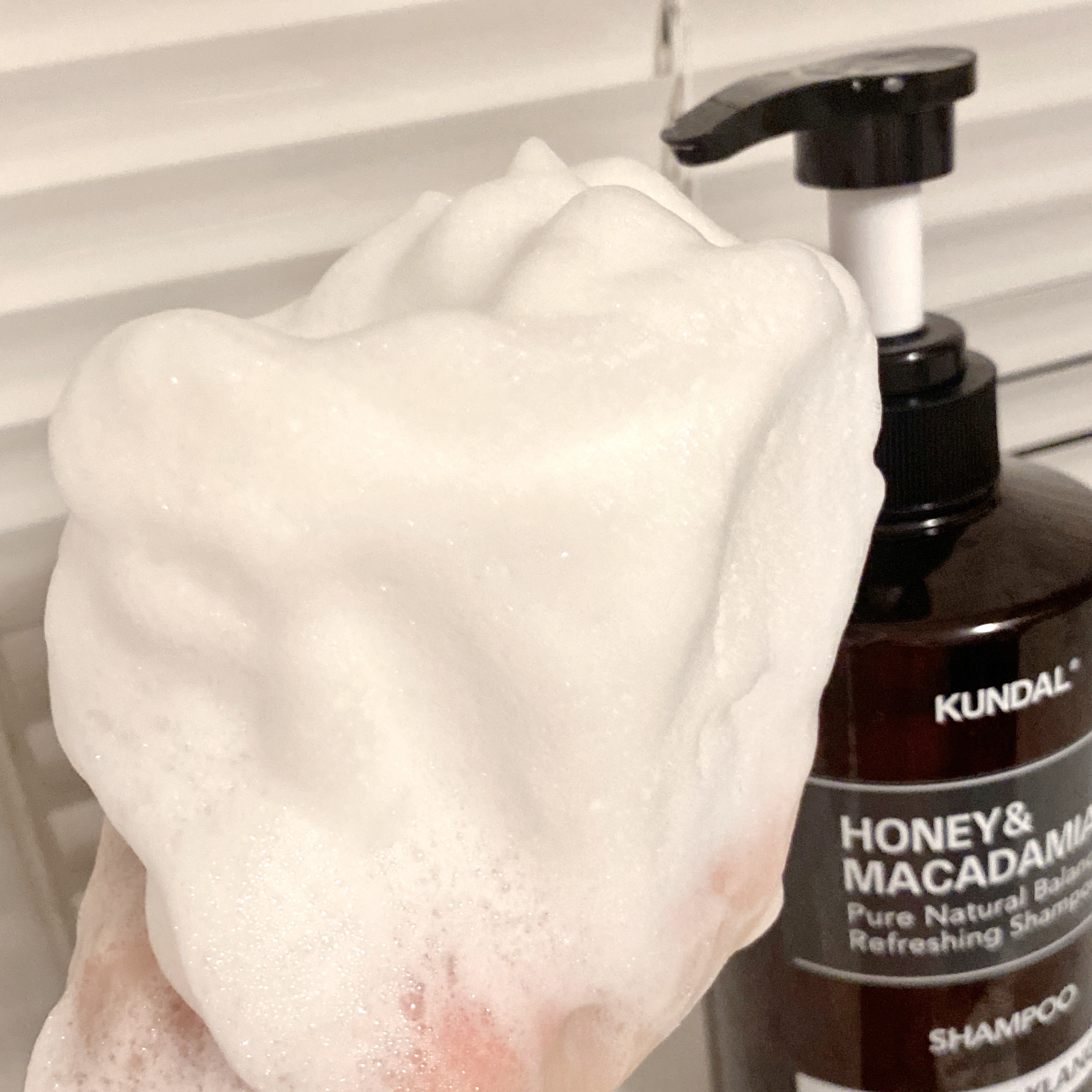 ネイチャーシャンプー/KUNDAL/市販シャンプーを使ったクチコミ（3枚目）