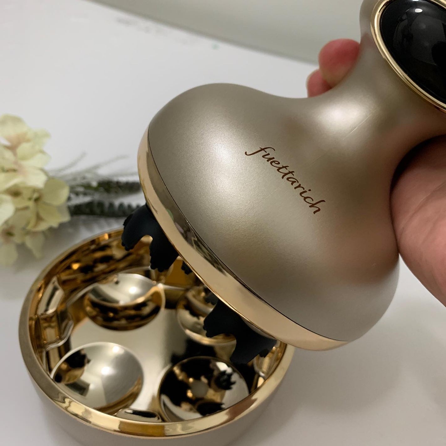 スカルプ ヘッドスパ/fuettarich (フエッタリッチ)/ヘッドマッサージャーを使ったクチコミ(2枚目)