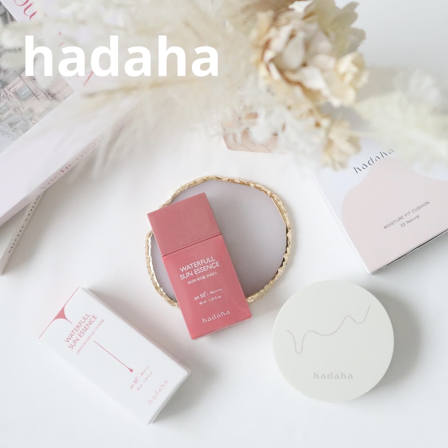 モイスチャーフィットクッション 02 ナチュラル/hadaha/クッションファンデーションを使ったクチコミ（1枚目）