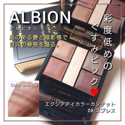 エクシア アイカラー カンテット 02 アーティブラウン / ALBION エクシア アイカラー カンテット 02 アーティブラウン / ALBION