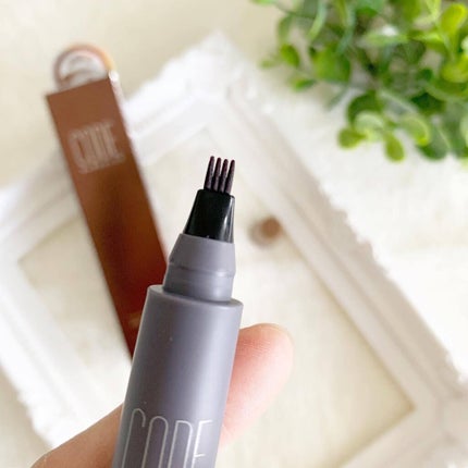 P.4Tips Brow Tint/CODE GLO KOLOR/眉ティントを使ったクチコミ(2枚目)