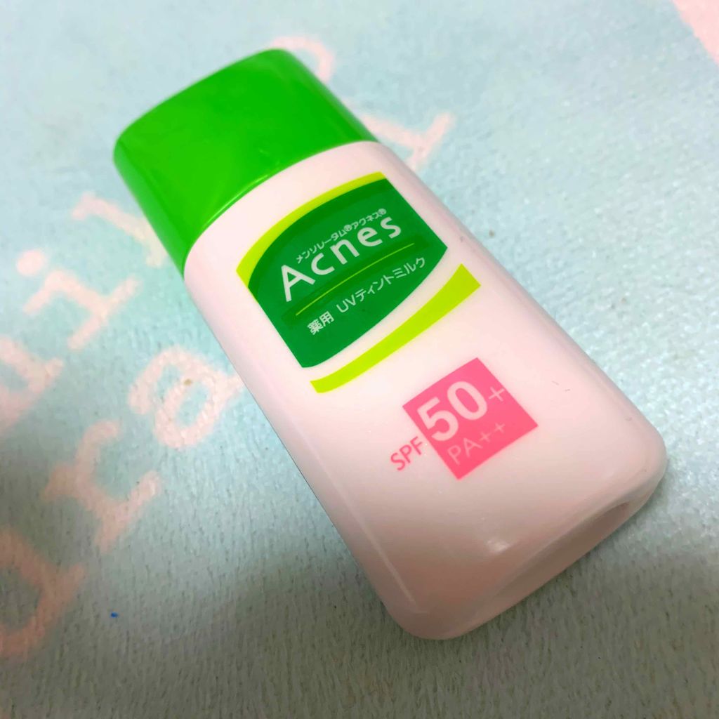 薬用スムースベースUVミルク/メンソレータム アクネス/化粧下地を使ったクチコミ(1枚目)
