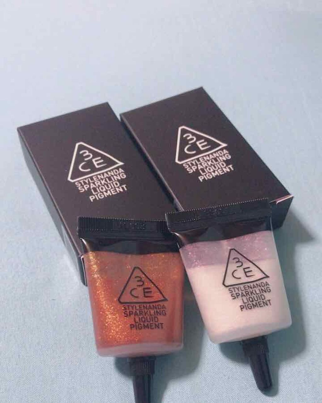 スパークリングリキッドピグメント/3CE/リキッドアイシャドウを使ったクチコミ(1枚目)