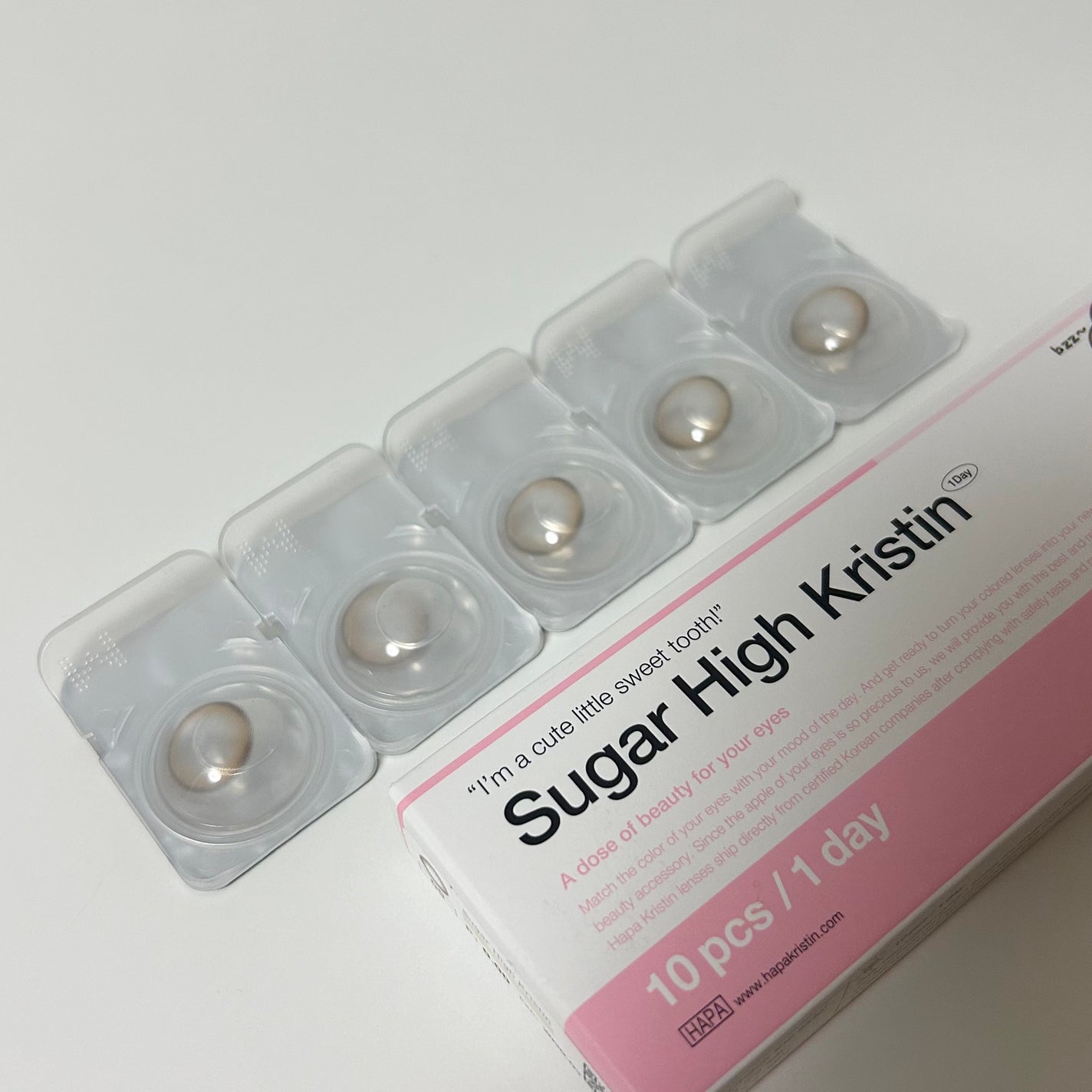 Suger High Kristin/Hapa kristin/カラーコンタクトレンズを使ったクチコミ(2枚目)