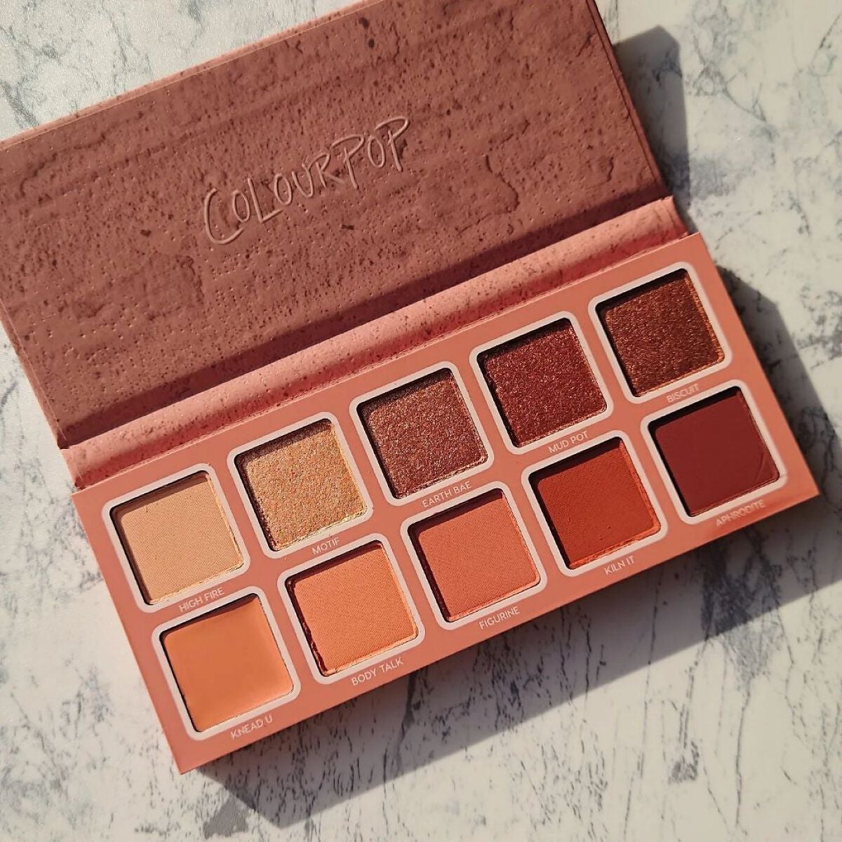 Clay it cool/ColourPop/アイシャドウパレットを使ったクチコミ(2枚目)