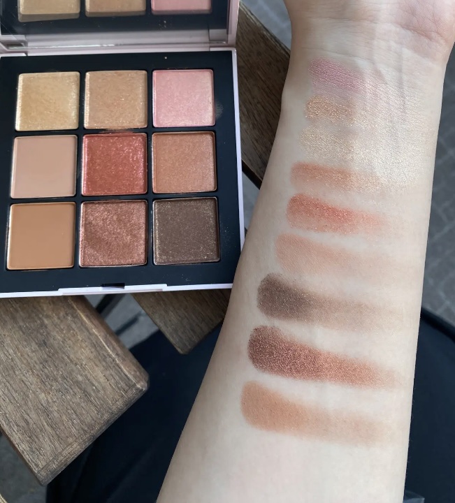 オーガズムライジング アイシャドーパレット/NARS/アイシャドウパレットを使ったクチコミ（3枚目）