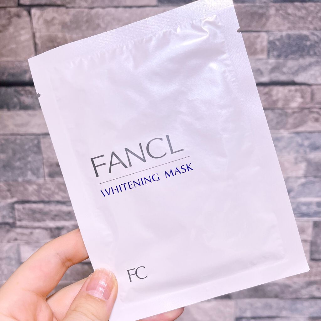 ホワイトニング マスク/ファンケル/シートマスク・パックを使ったクチコミ（1枚目）