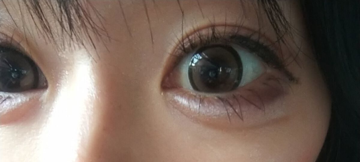 Honey kiss 1day/HoneyKiss/ワンデー（１DAY）カラコンを使ったクチコミ（2枚目）