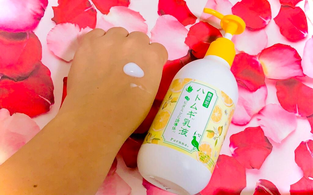 ハトムギ乳液inビタミンC誘導体/パエンナ/乳液を使ったクチコミ(3枚目)