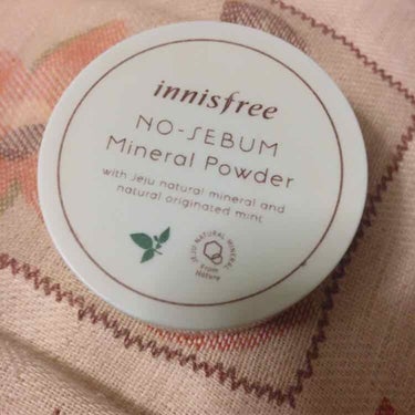 ノーセバム ミネラルパウダー/innisfree/ルースパウダーを使ったクチコミ（1枚目）