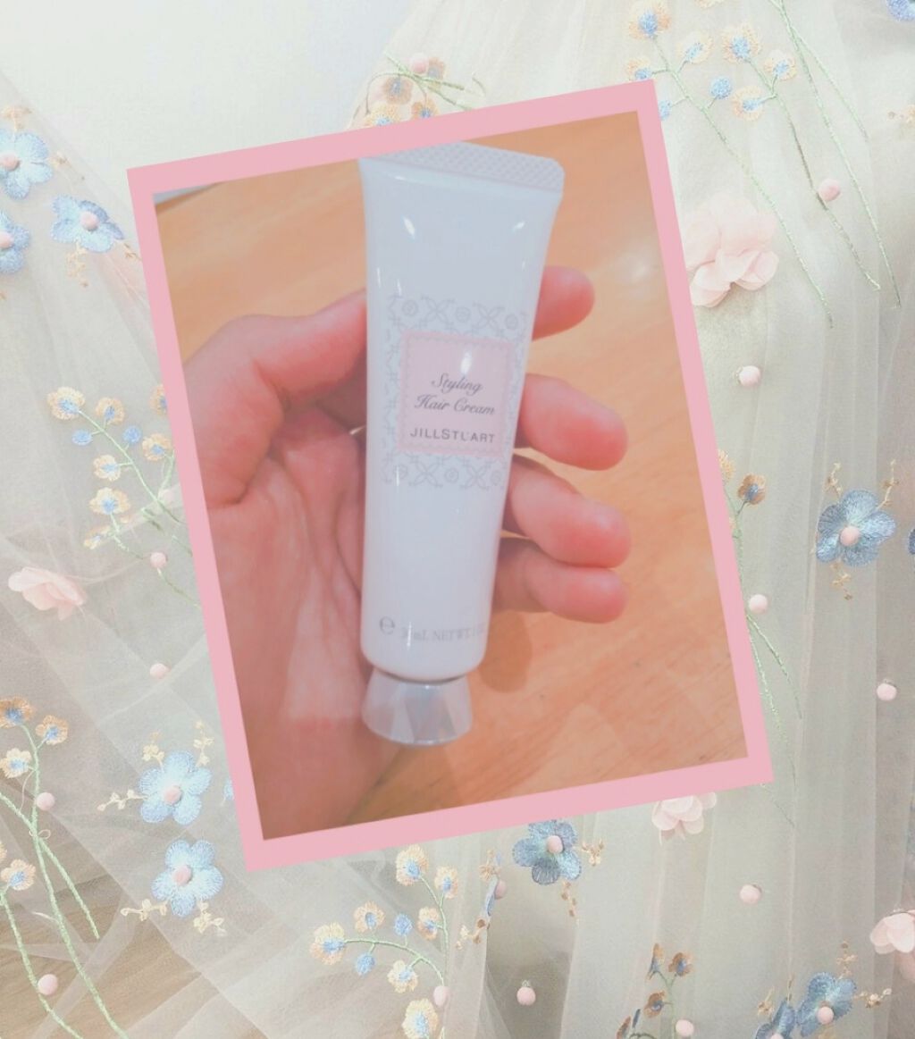 リラックス スタイリング ヘアクリーム/JILL STUART/ヘアワックス・クリームを使ったクチコミ（1枚目）