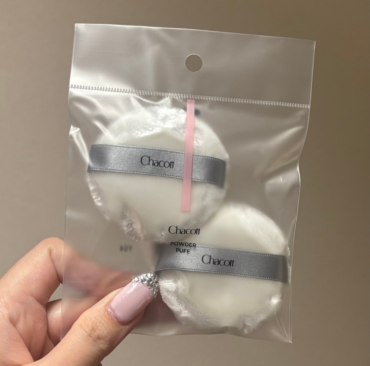 パウダーパフ(2ヶ入)/チャコット・コスメティクス/パフ・スポンジを使ったクチコミ(1枚目)