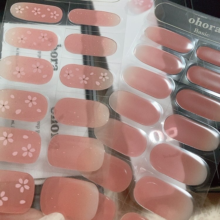 セミキュアジェルネイル(ハンド)/ohora/ネイルシールを使ったクチコミ(5枚目)