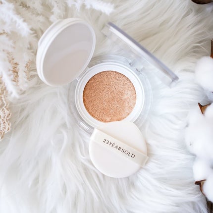 ハートリーフシーンカバークッション/23years old/クッションファンデーションを使ったクチコミ(2枚目)