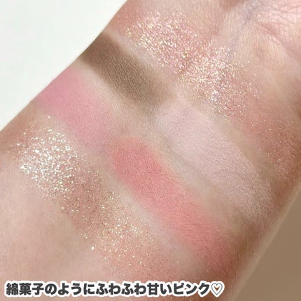 フラワーノーズスワンバレエシリーズ アイシャドウパレット/FlowerKnows/アイシャドウパレットを使ったクチコミ(6枚目)