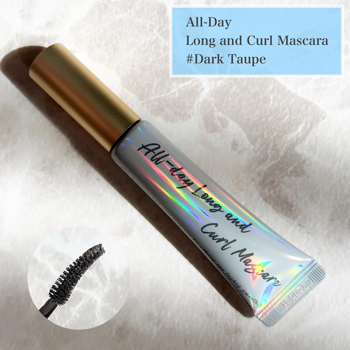 オールデイ ロング アンド カール マスカラ/Milk Touch/マスカラを使ったクチコミ（3枚目）