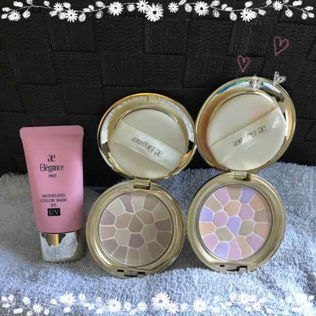 ラ プードル オートニュアンス/Elégance/プレストパウダーを使ったクチコミ（1枚目）