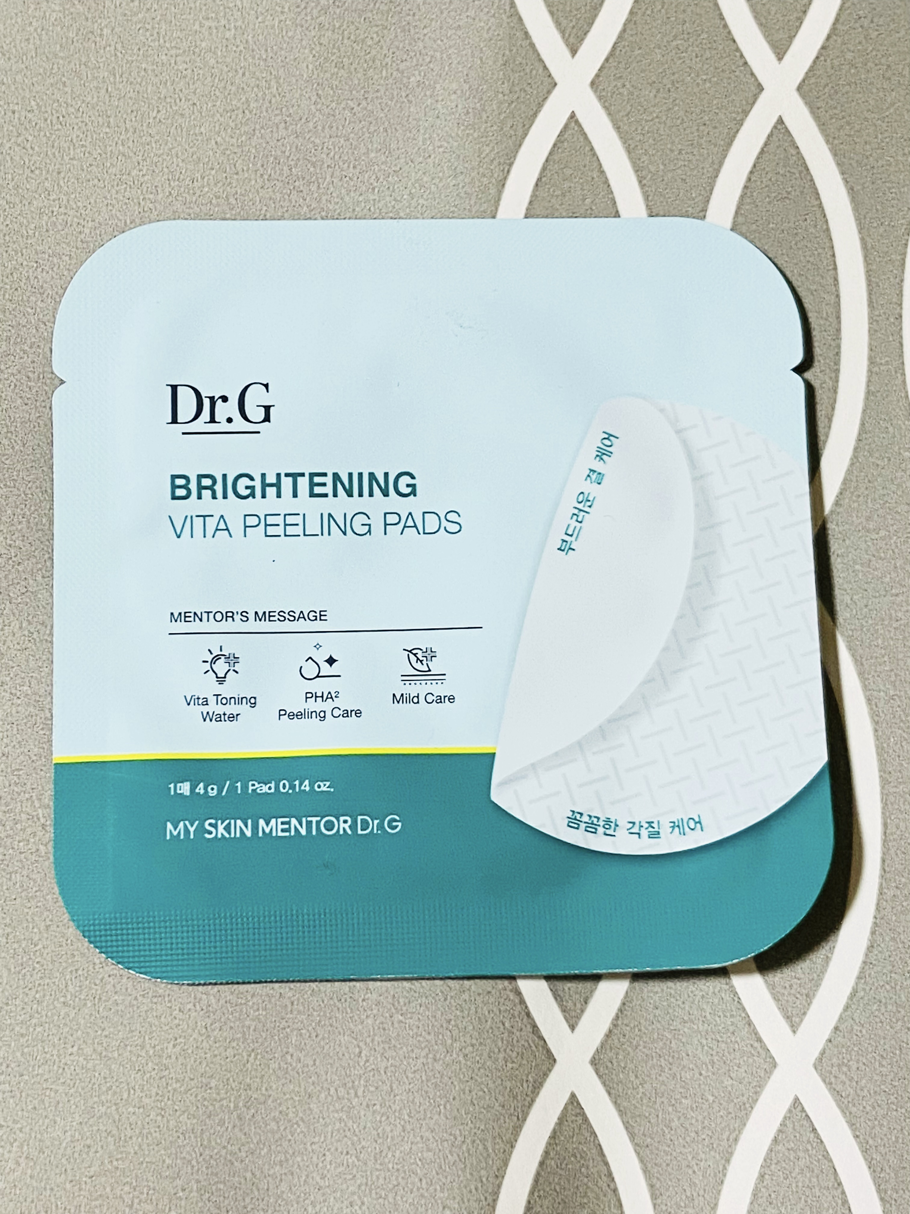 ブライトニングビタピーリングパッド/Dr.G/トナーパッドを使ったクチコミ（1枚目）