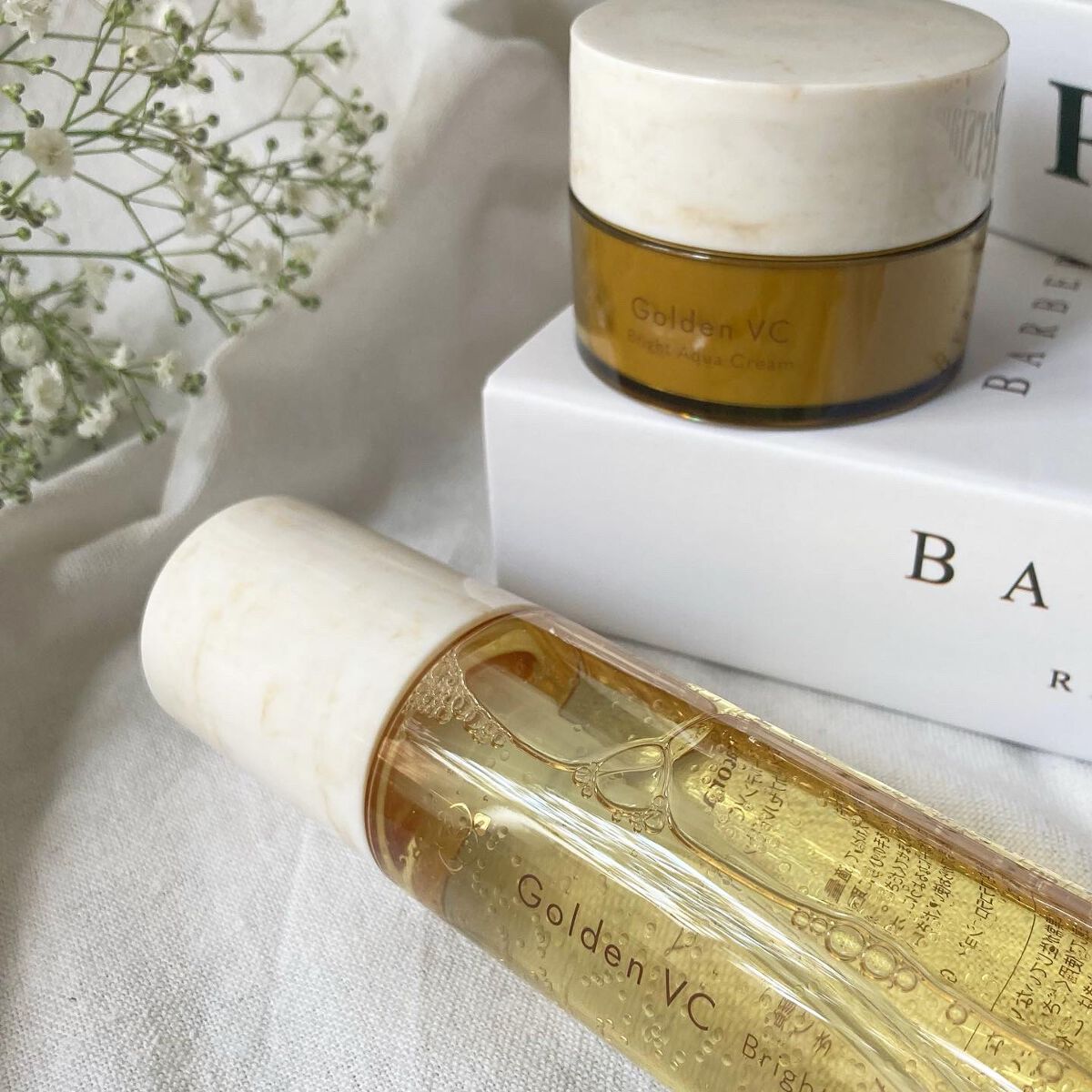 ゴールデンVC ブライト カプセルドリップ/fracora/化粧水を使ったクチコミ(4枚目)