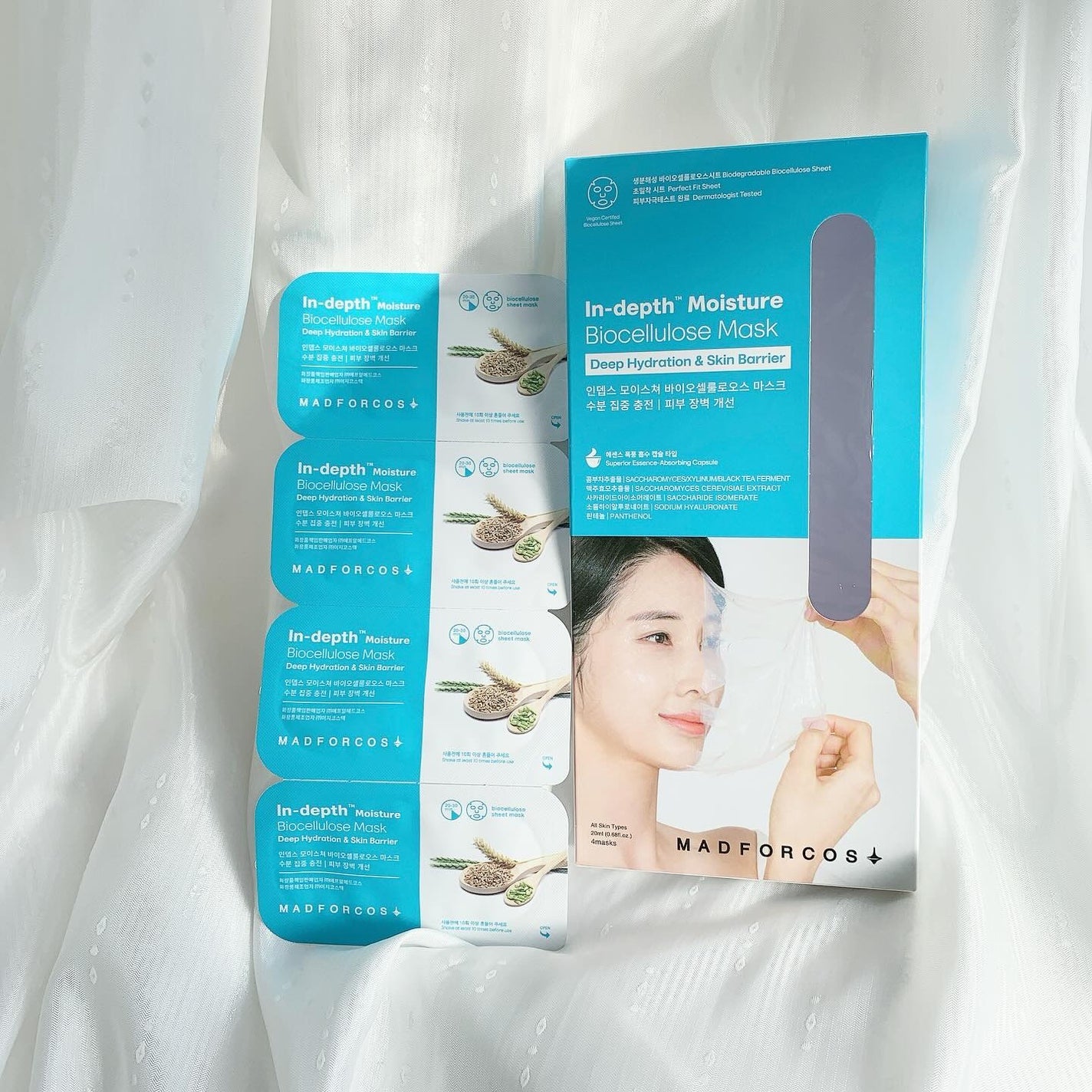 インデップス™モイスチャーバイオセルロースマスク/MADFORCOS/シートマスク・パックを使ったクチコミ(1枚目)