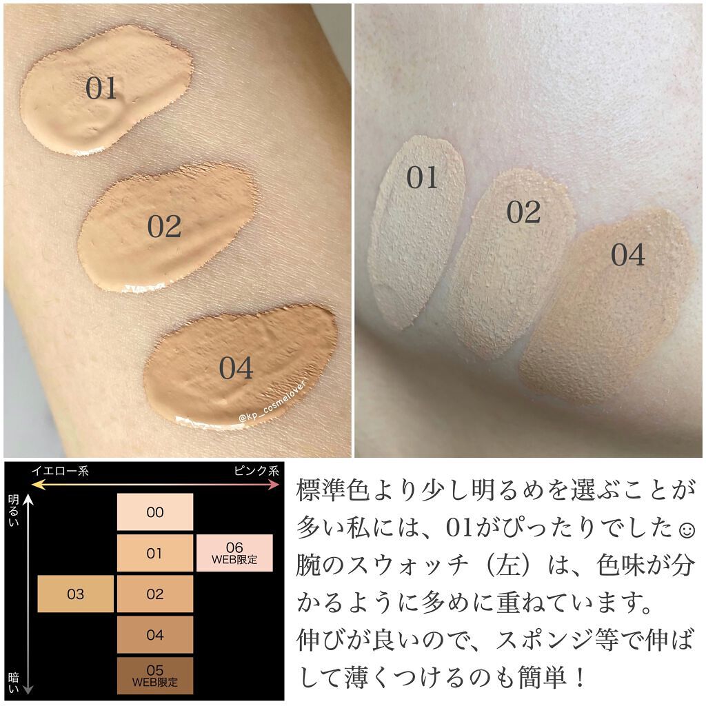 リアルカバーリキッド(セミマット)/KATE/リキッドファンデーションを使ったクチコミ(2枚目)