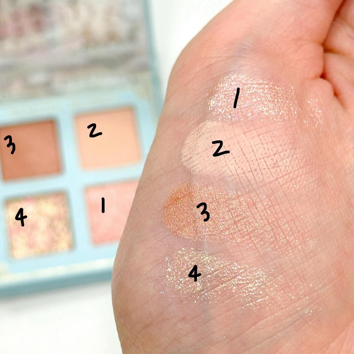 シャドーフラッシュ /MAJOLICA MAJORCA/アイシャドウパレットを使ったクチコミ(4枚目)