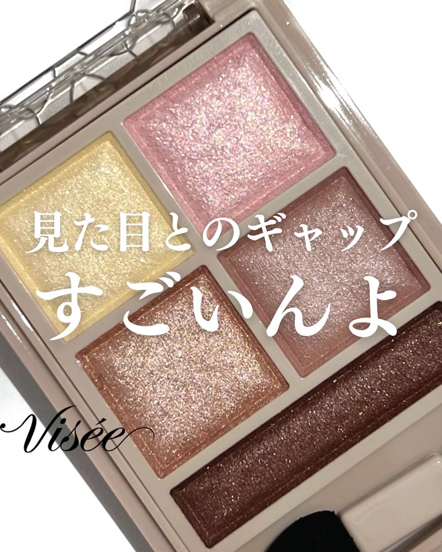 パノラマデザイン アイパレット/Visée/アイシャドウパレットを使ったクチコミ(1枚目)
