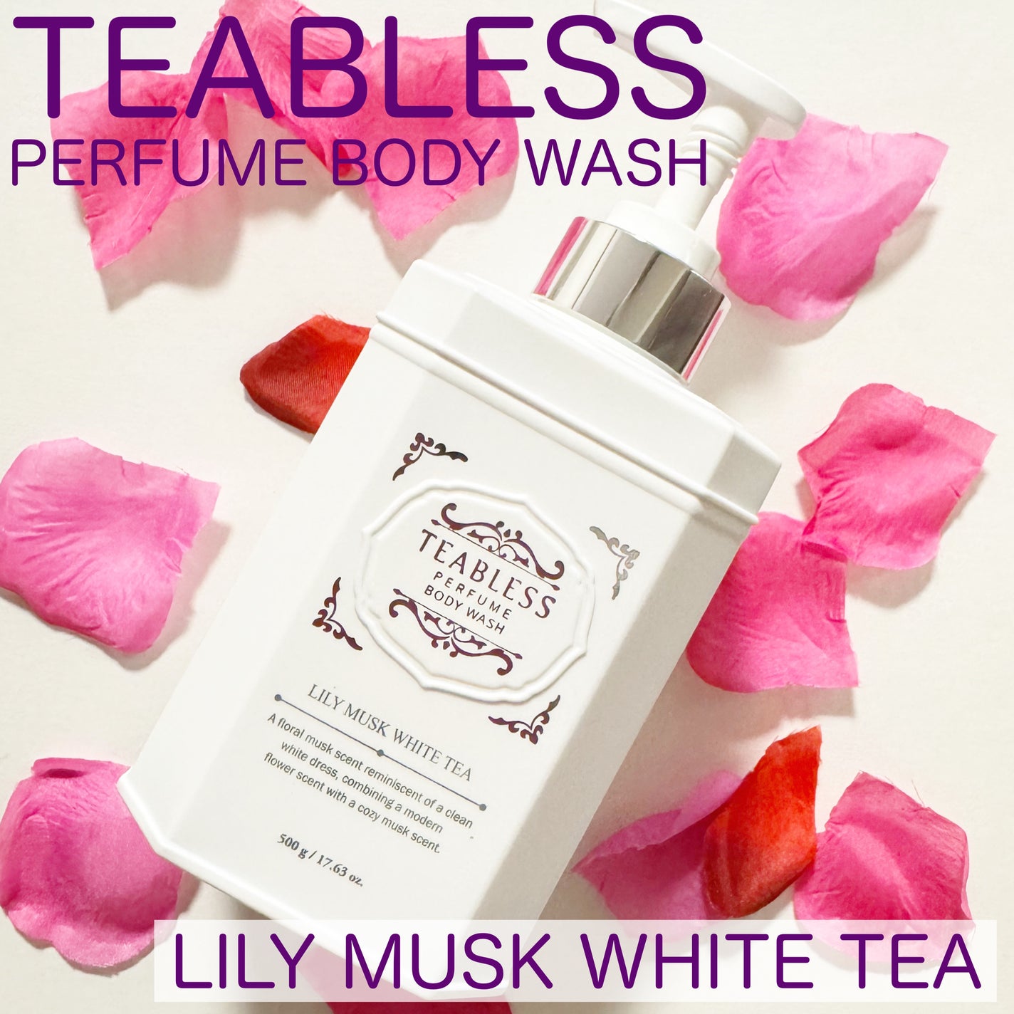 パフュームボディウォッシュ リリームスクホワイトティー/TEABLESS/ボディソープを使ったクチコミ(1枚目)