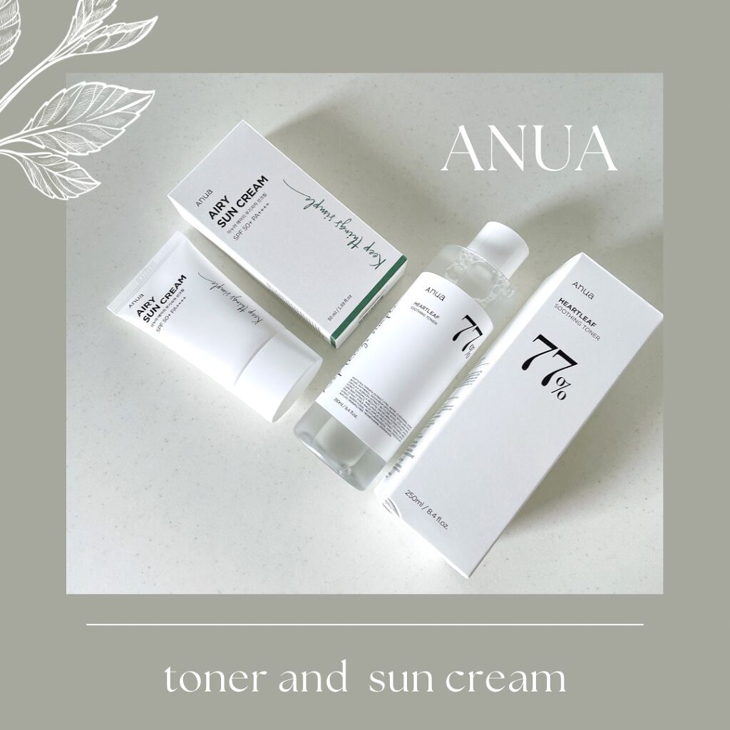 ドクダミ 77 スージングトナー/Anua/化粧水を使ったクチコミ（1枚目）