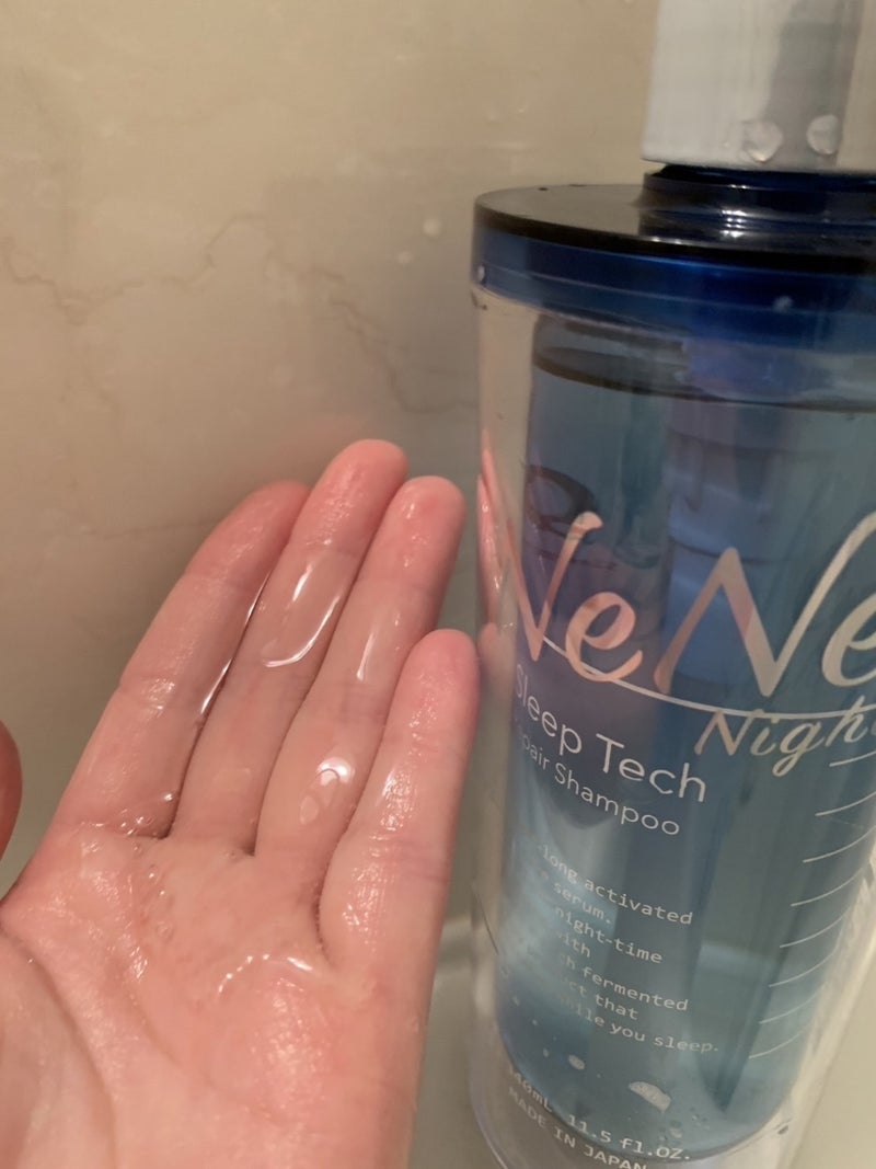 スリープテック リペア シャンプー/ヘアトリートメント/NeNe Night/市販シャンプーを使ったクチコミ(4枚目)