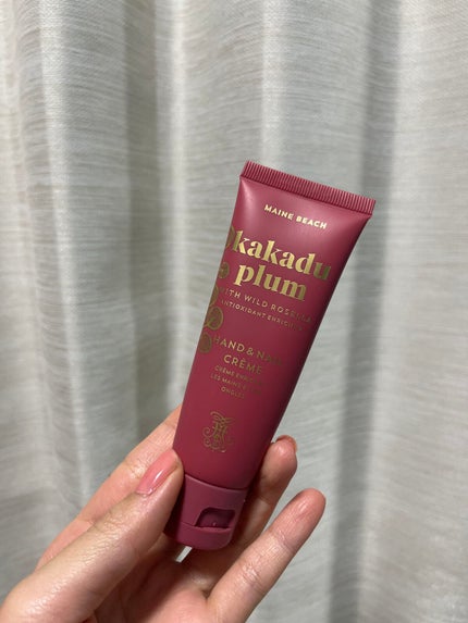 カカドゥプラム ハンド&ネイルクリーム/MAINE BEACH (マインビーチ)/ハンドクリームを使ったクチコミ(1枚目)