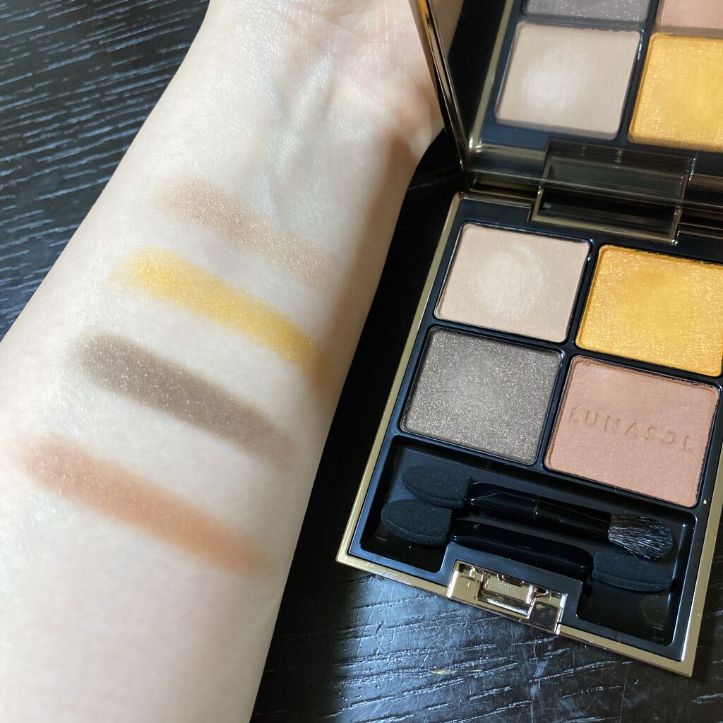 アイカラーレーション/LUNASOL/アイシャドウパレットを使ったクチコミ(2枚目)