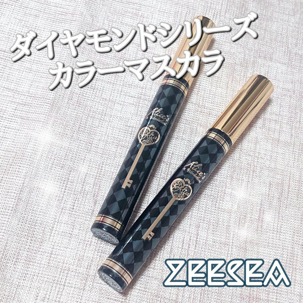 ダイヤモンドシリーズ カラーマスカラ/ZEESEA/マスカラを使ったクチコミ(1枚目)
