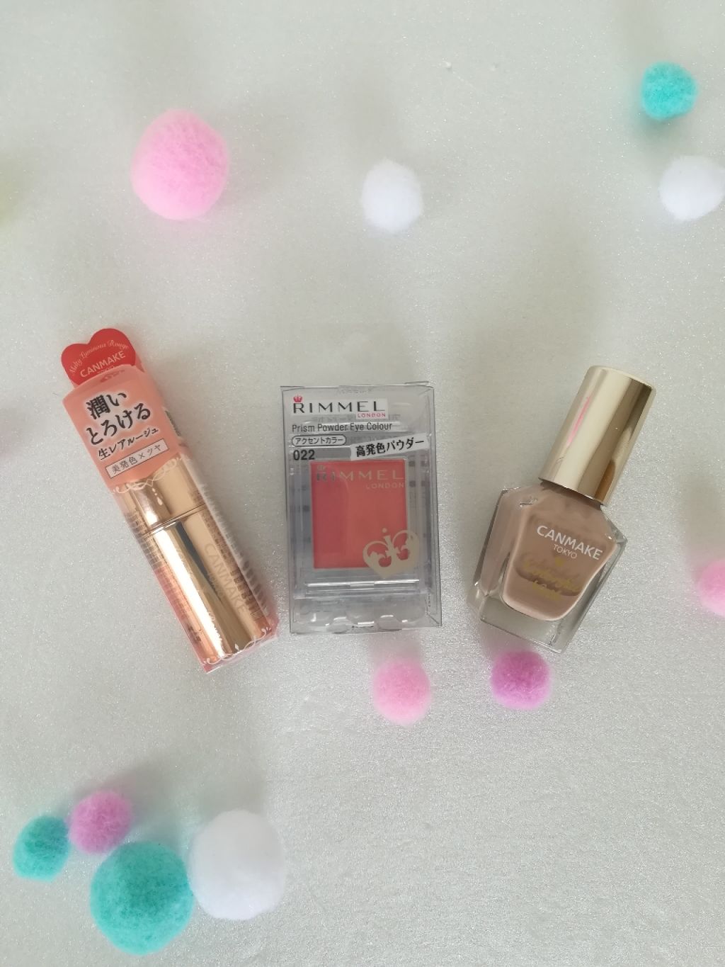プリズム パウダーアイカラー 022 コーラルオレンジ/リンメル ロンドン/単色アイシャドウを使ったクチコミ（2枚目）