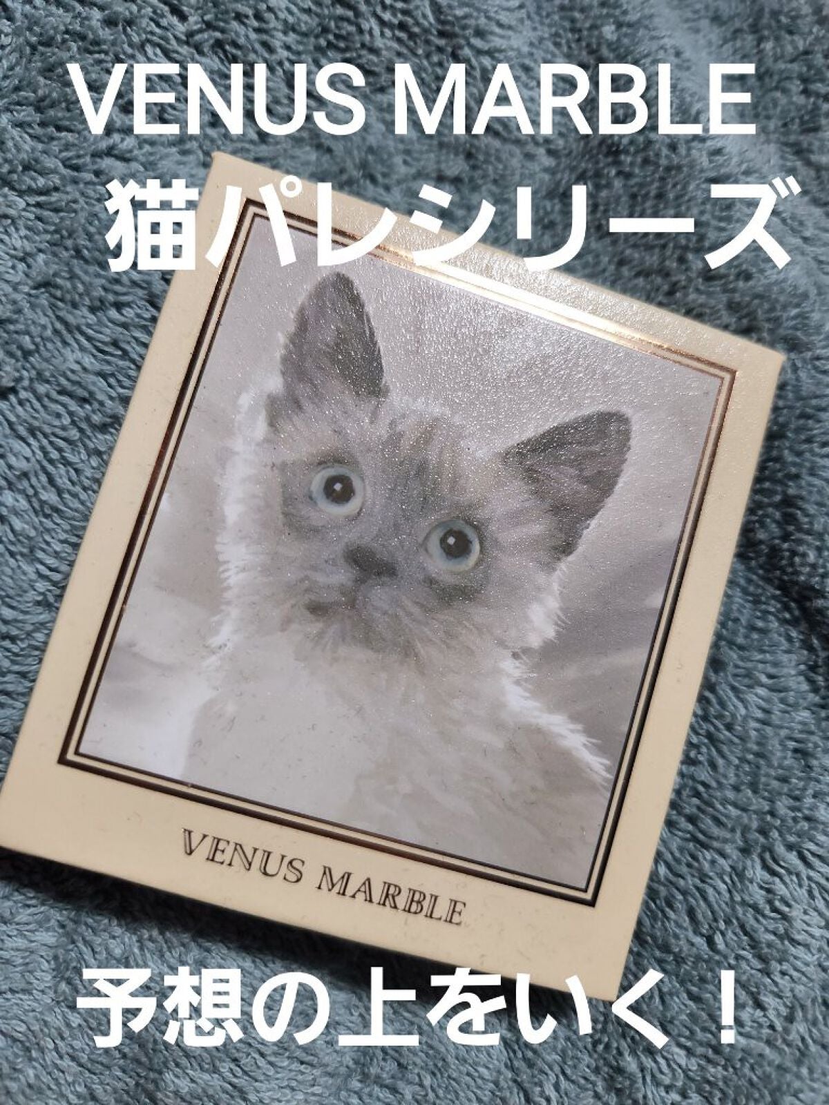 Venus Marble アイシャドウキャットシリーズ/Venus Marble/アイシャドウパレットを使ったクチコミ(1枚目)