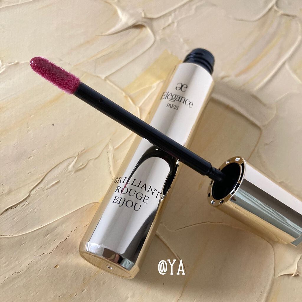 エレガンス ブリリアント ルージュ ビジュー/Elégance/リップグロスを使ったクチコミ(2枚目)