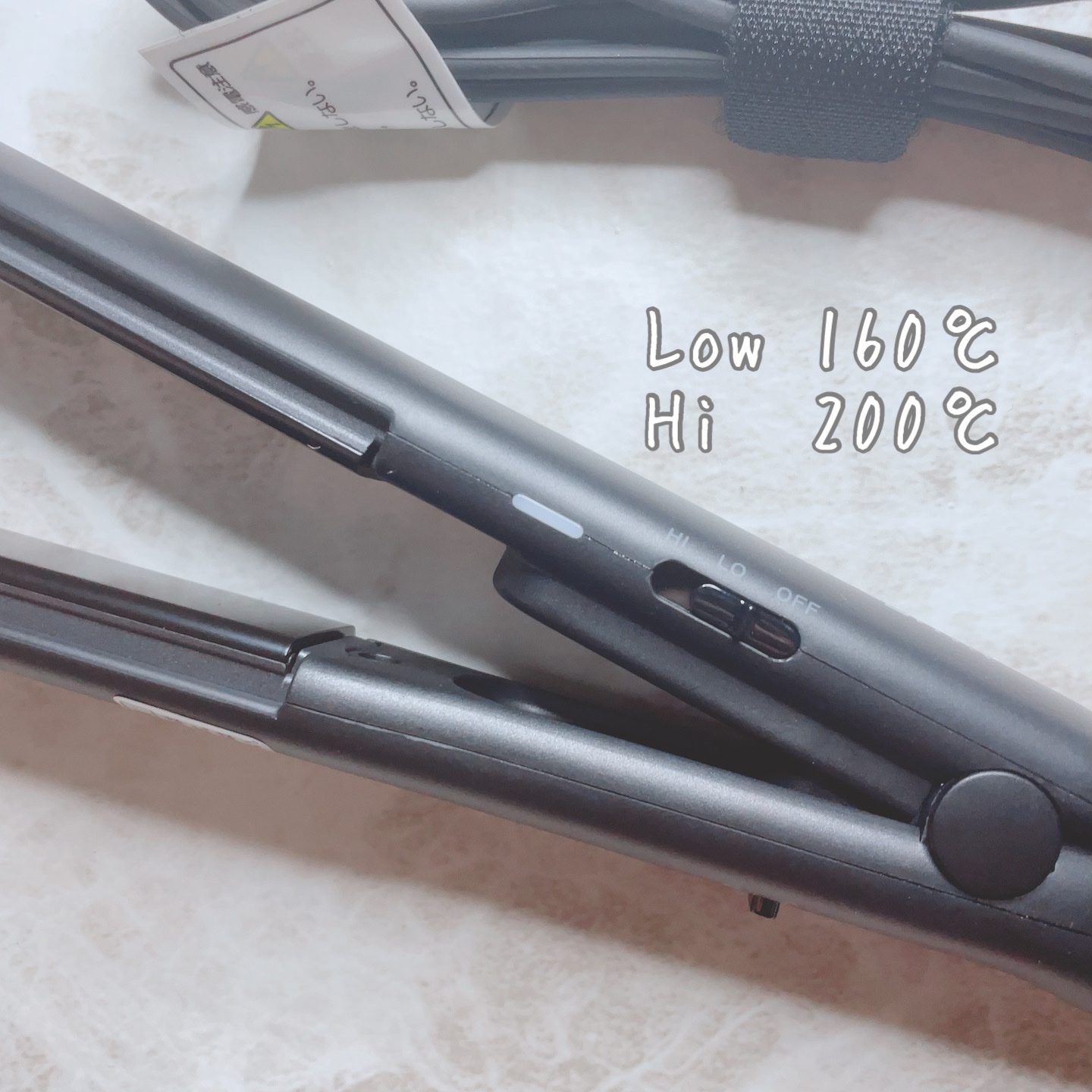 スタイリッシュ コンパクトストレートアイロン（MHS-2430） ブラック/mod's hair/ストレートアイロンを使ったクチコミ（3枚目）